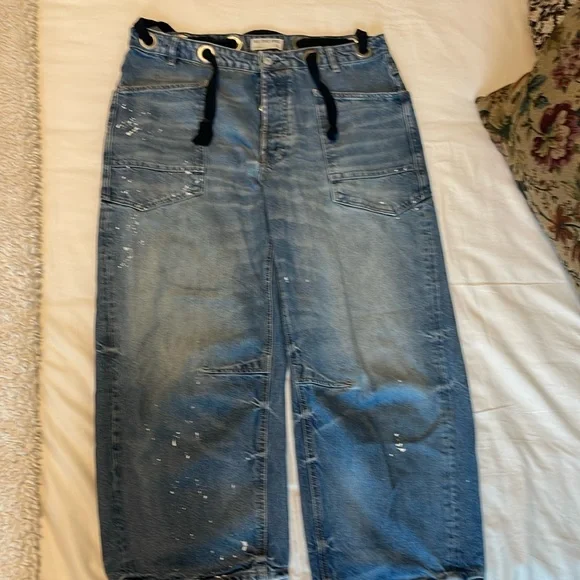 We The Free Moxie Pull-On Barrel Jeans - Picture 2 of 6